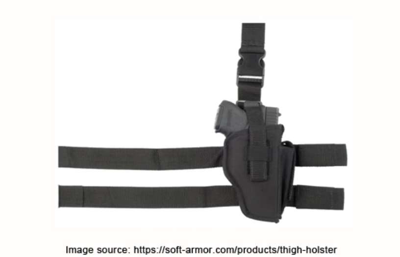 Soft Armor Tactical Thigh Holster