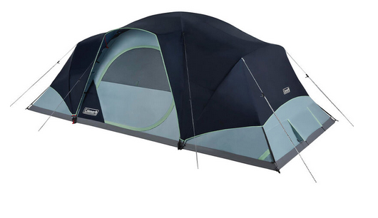 Coleman Skydome 10-Person Camping Tent XL, Blue