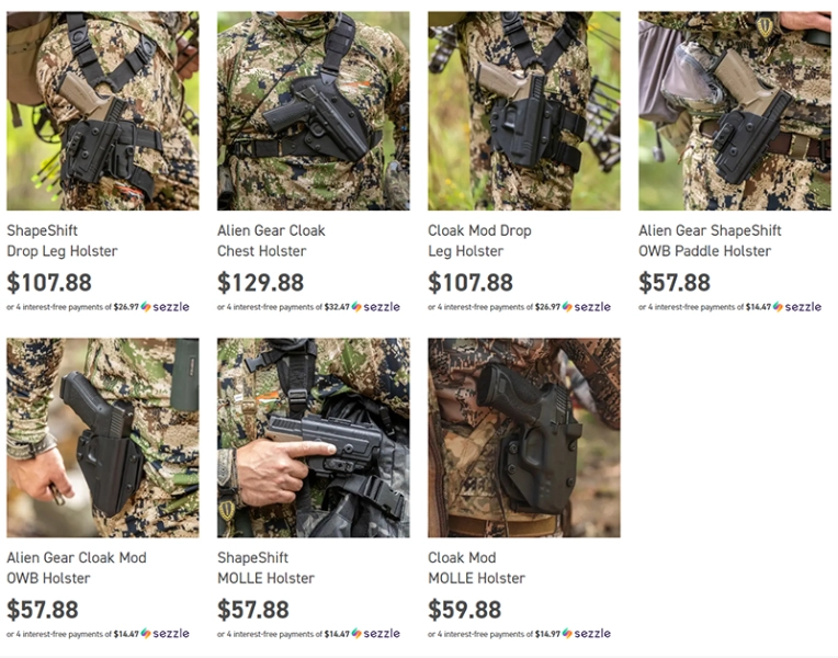 Hunting Holsters!