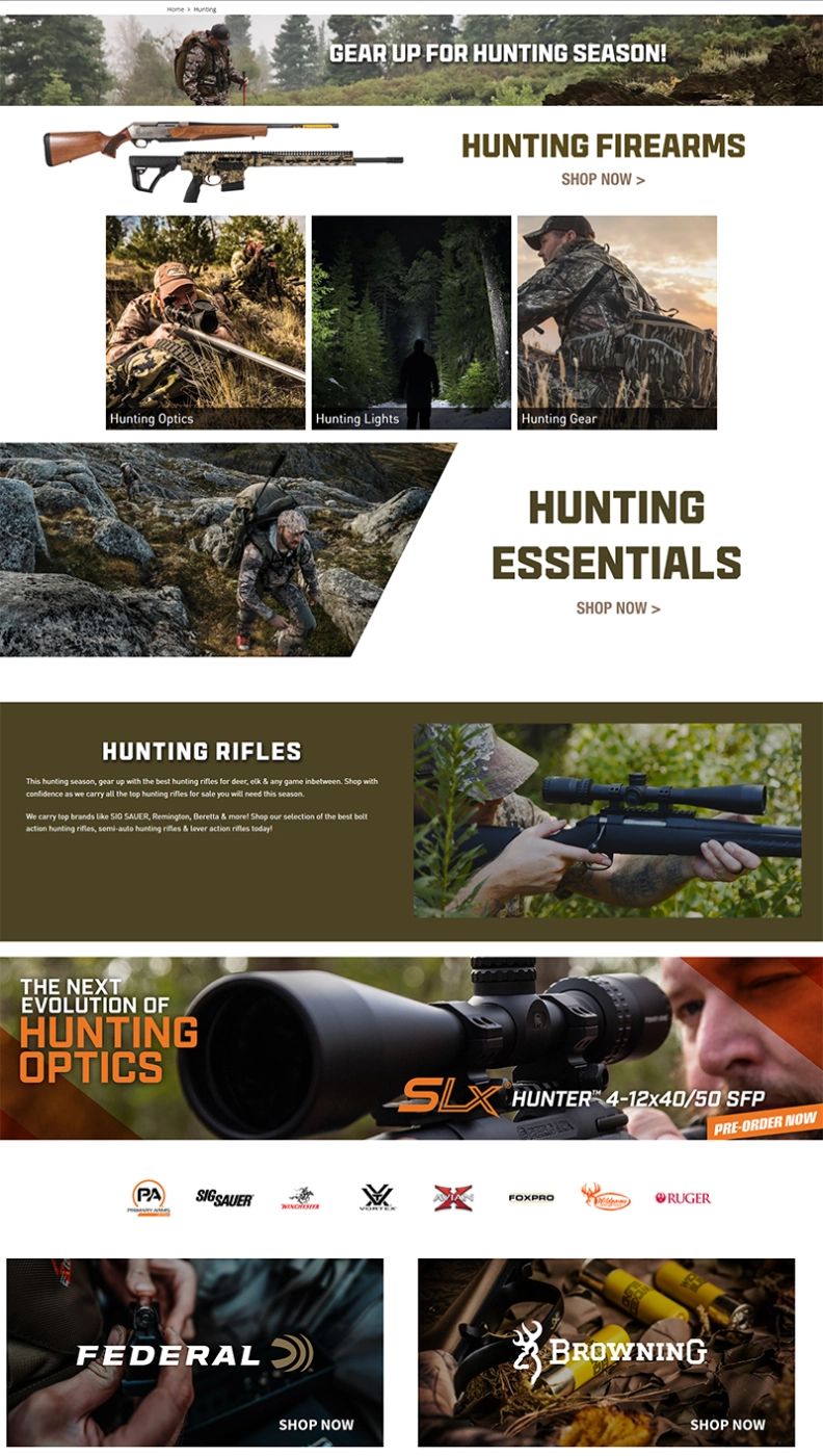Gear Up For Hunting Season!