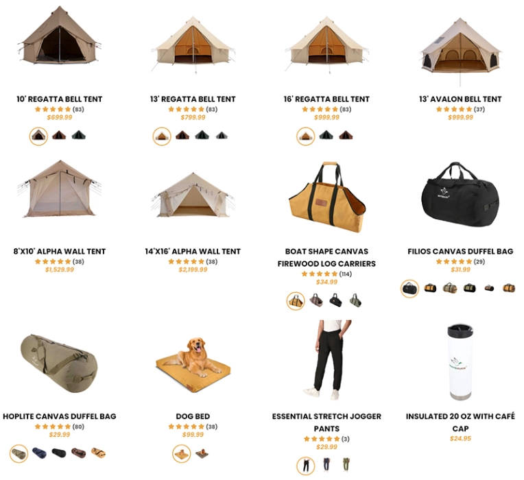 Canvas Tents